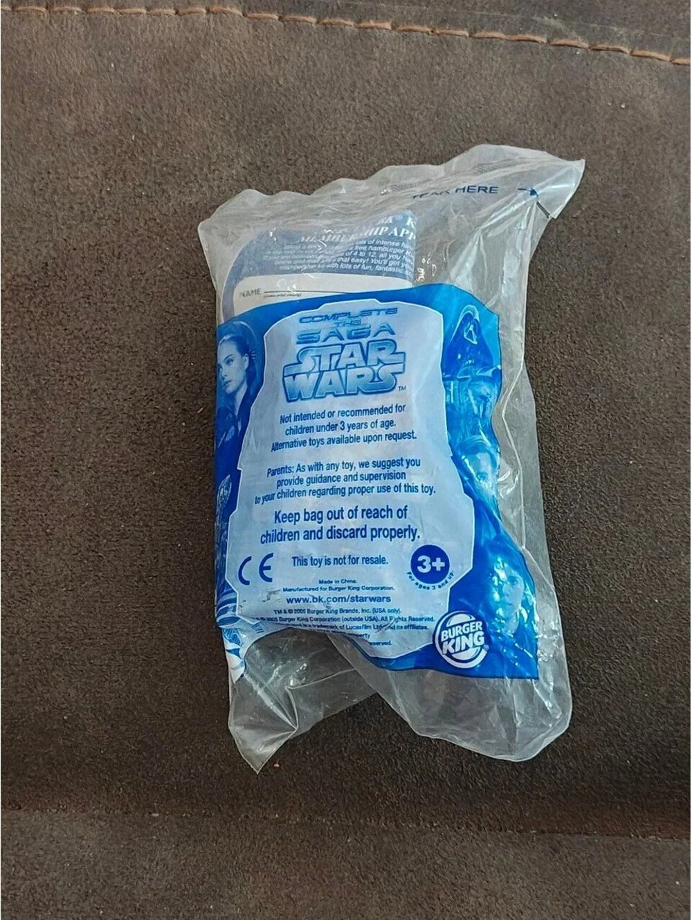2005 Burger King Star Wars: The Complete Saga Kids Meal Kit Fisto Toy New